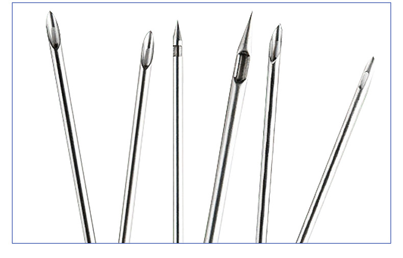 定制不锈钢针尖不锈钢针管磨尖 开刃 磨斜尖倒角 穿刺针 三棱针尖