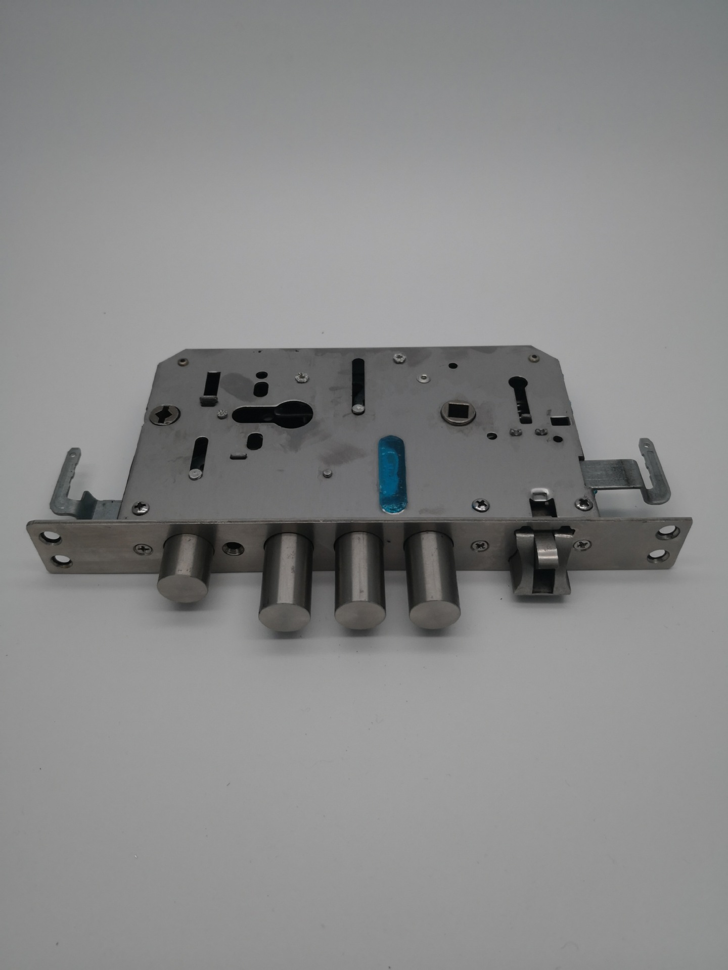 全自动锁防盗门锁体大圆头大圆柱自弹锁体双快双活锁体厂家直销