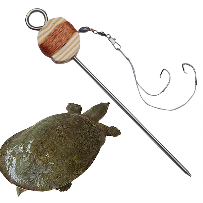 甲鱼排钩线组成品鳖钩黄鳝插钩歪头钩双钩渔具钓王八乌龟黑鱼钩子