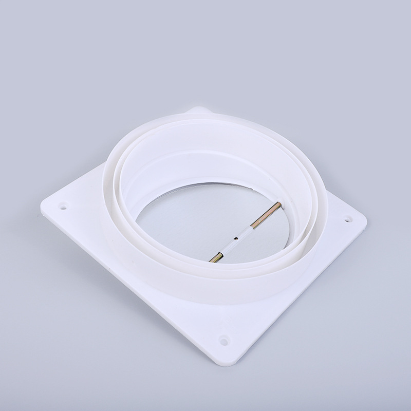 厨房烟道抽油烟机止回阀烟道卫生间防烟宝单向阀 公共烟道止逆阀