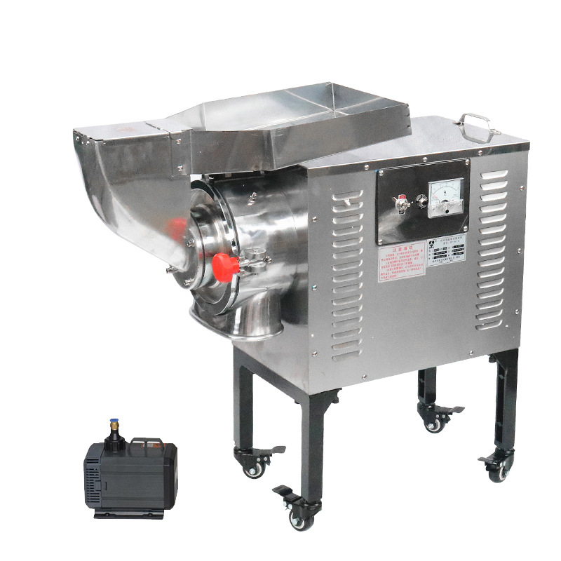 大德 三七超细粉碎机 df-60b水冷流水式连续投料打粉机超细 商用