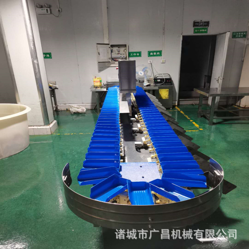 【一件起批】鲅鱼 金昌鱼鱿鱼转盘式多级重量分级机 鱼分大小机器