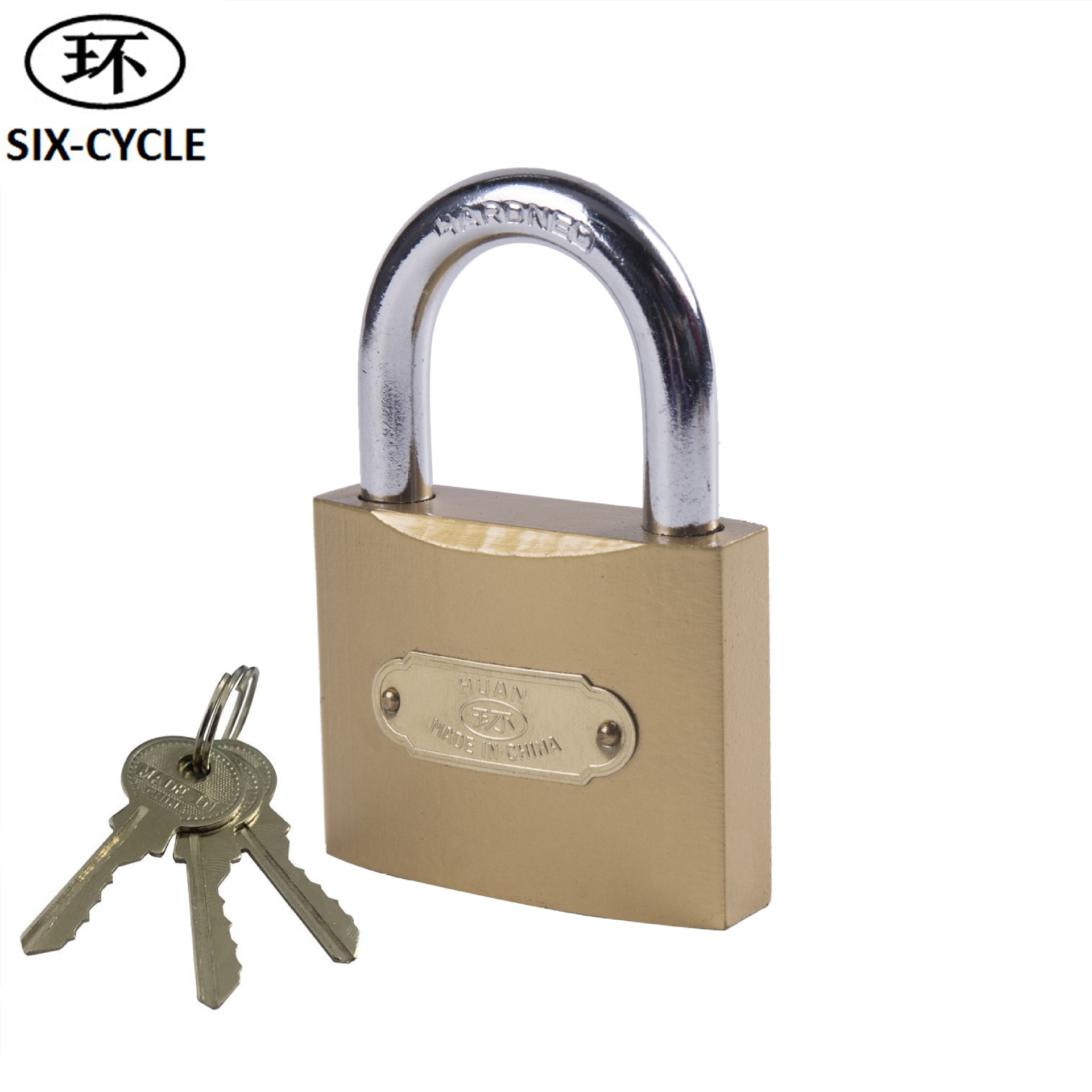 铁锁子工厂批发小锁头定牌单开锁具现货家用仿铜挂锁 通开