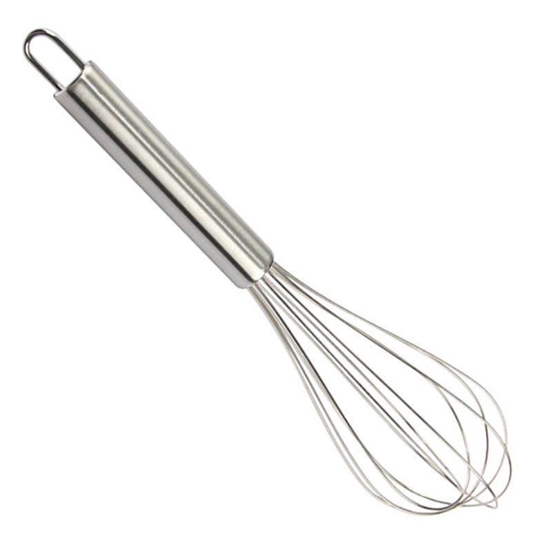 Factory Wholesale 6 Lines Egg Beater Stainless Steel Manual Eggbeater Egg Beater Kitchen Blender Cake Tools