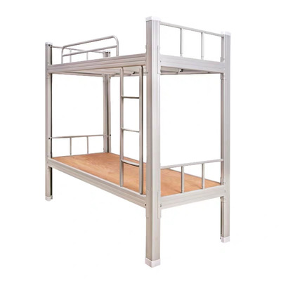 学生床公寓床宿舍铁床上下铺双人铁床高低床员工床钢制上下铺