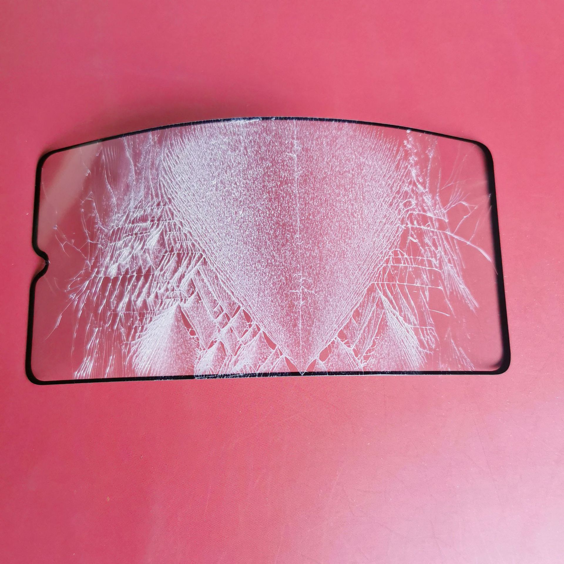 适用华为麦芒8全屏丝印钢化膜厚胶无白边华为麦芒8满版二强保护膜