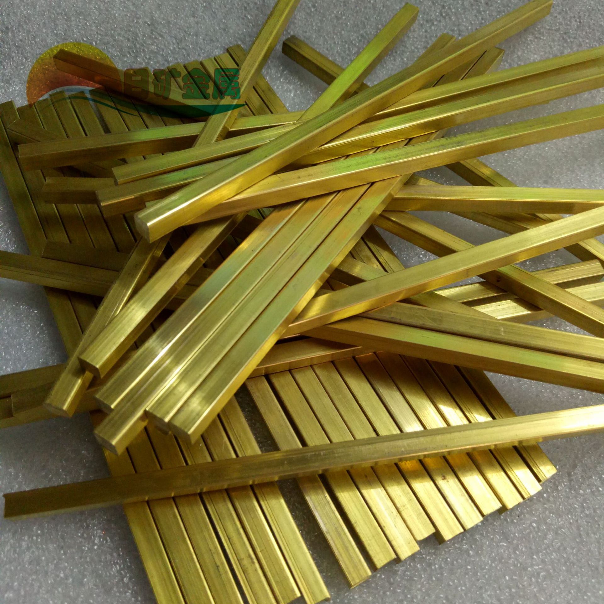 h62黄铜方棒1*1mm 2*2mm 装饰黄铜条 四方铜条3*3mm黄铜实心方棒