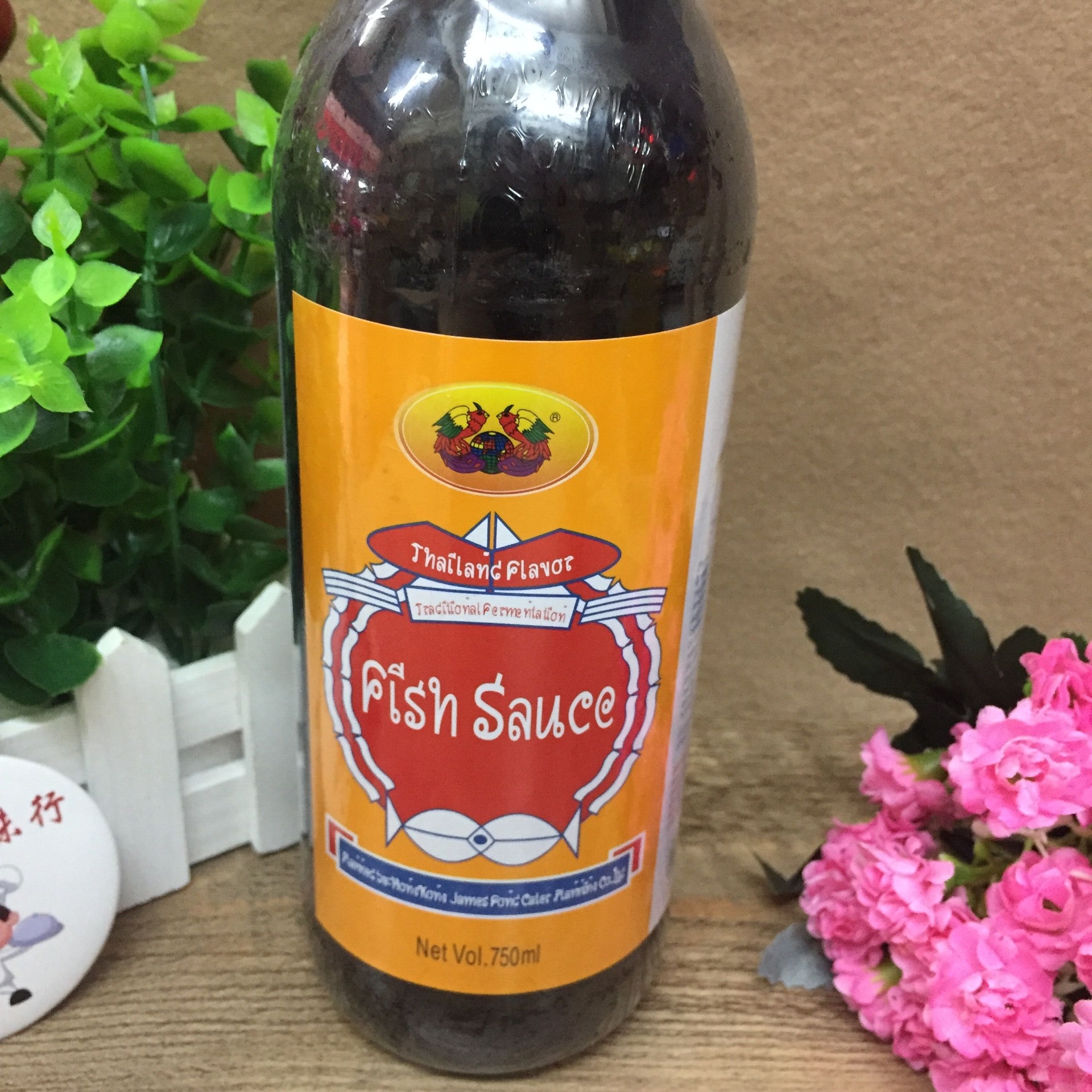 包 邮凤球唛鱼露泰国风味 原 汁鱼露 韩国泡菜专 用鱼露 750ml