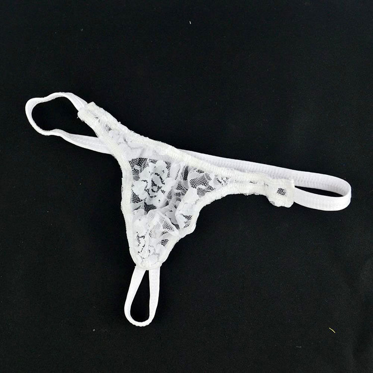 tzy0613t男士男式情趣内衣内裤批发 蕾丝细绳小丁字裤t裤