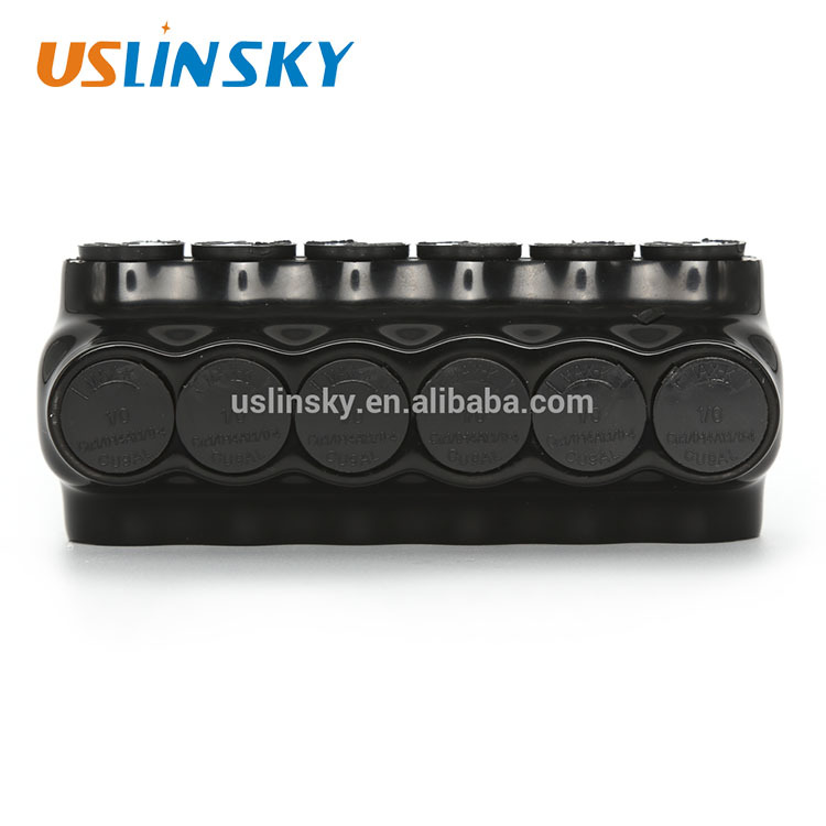 上海uslinsky端子绝缘穿刺电缆连接器两侧的双芯电缆入口 licd2-6