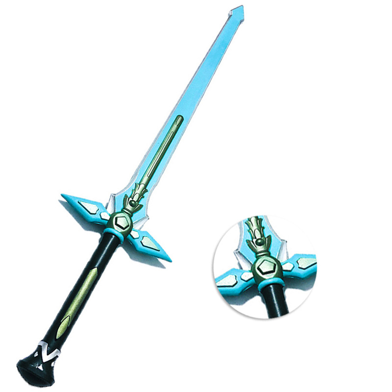 动漫刀剑神域武器桐人逐暗者阐释者pu玩具cospla道具装备武器模型