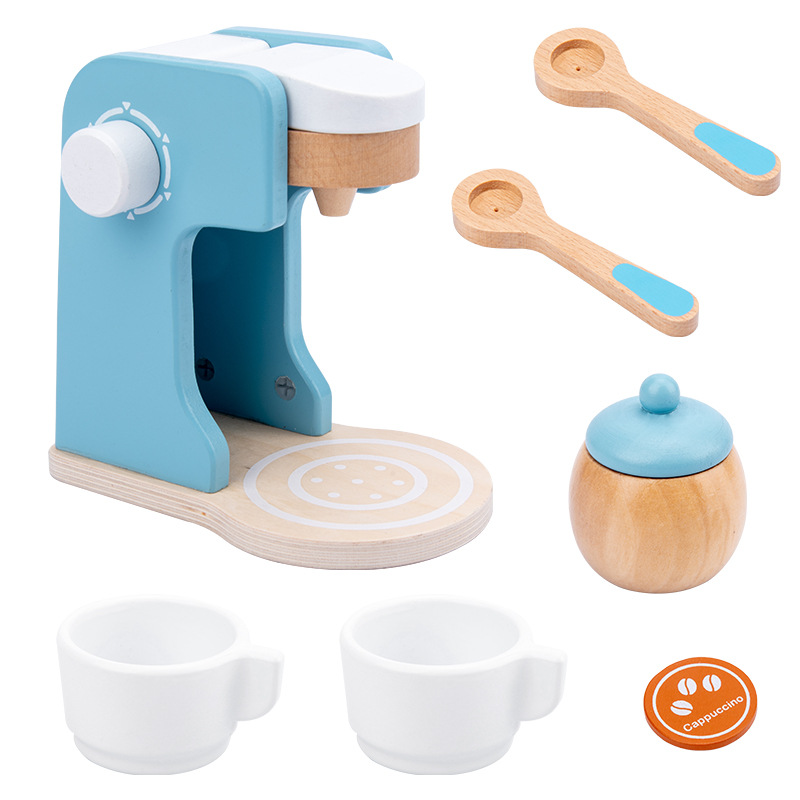 Children's Kitchen Toy Simulation Oven Juicer Coffee Machine Mixer Toy Birthday Gift Parent-Child Interaction