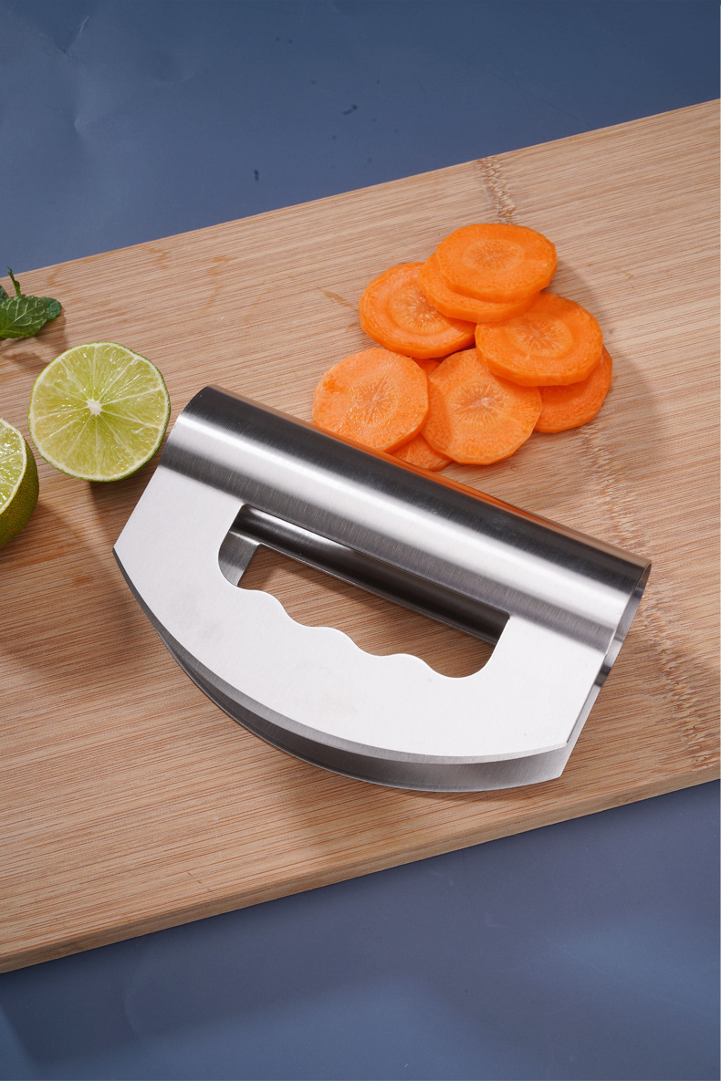 不锈钢多功能切菜器双头刀沙拉切蔬菜切碎器土豆萝卜切片厨房工具
