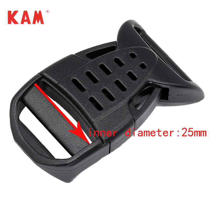 华联厂家直销带孔弧形25MM插扣 小众扣 拉力强 箱包插扣 鱼型插扣