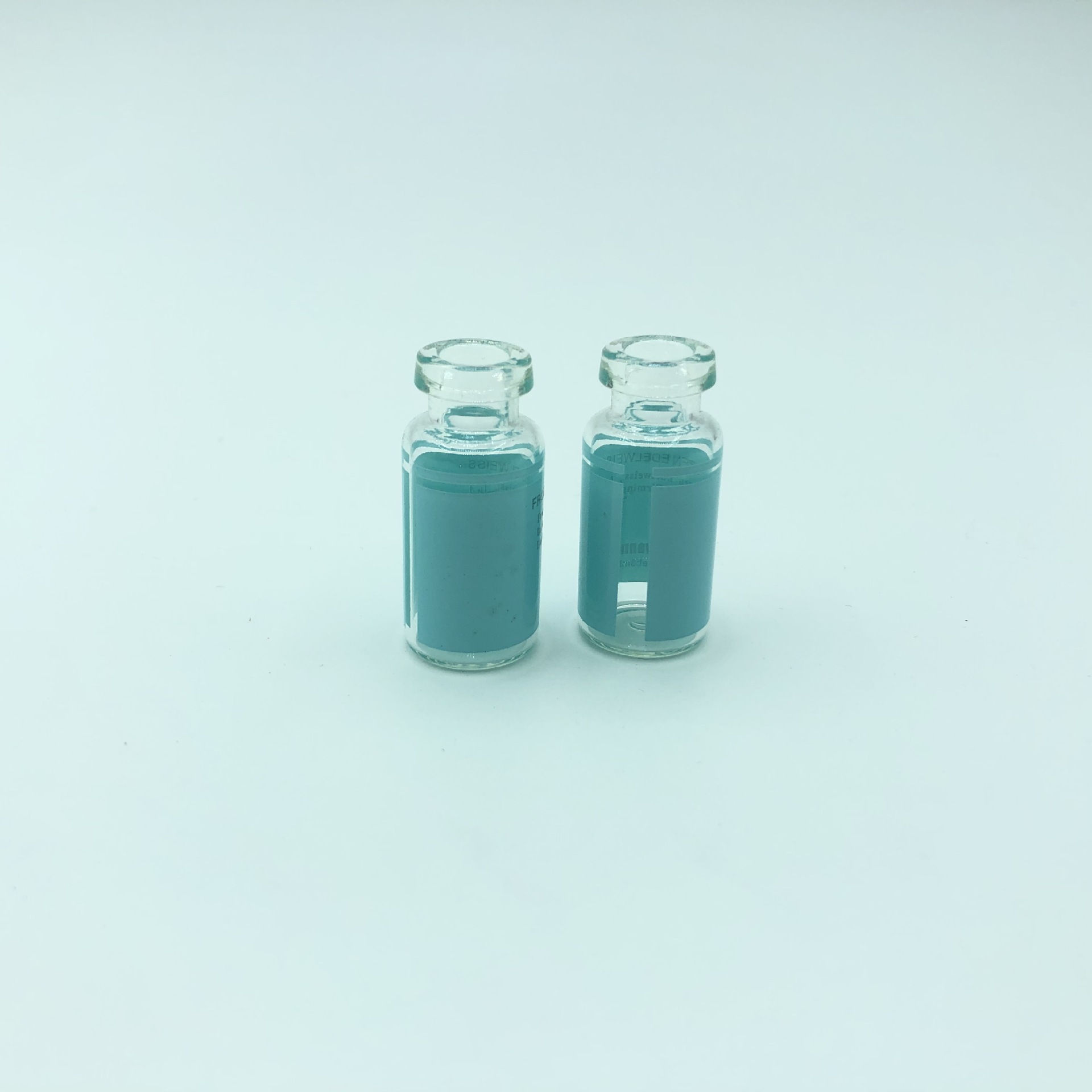 3ml透明西林瓶 化妆品瓶可加工定制logo高温低温 丝网印刷uv丝印