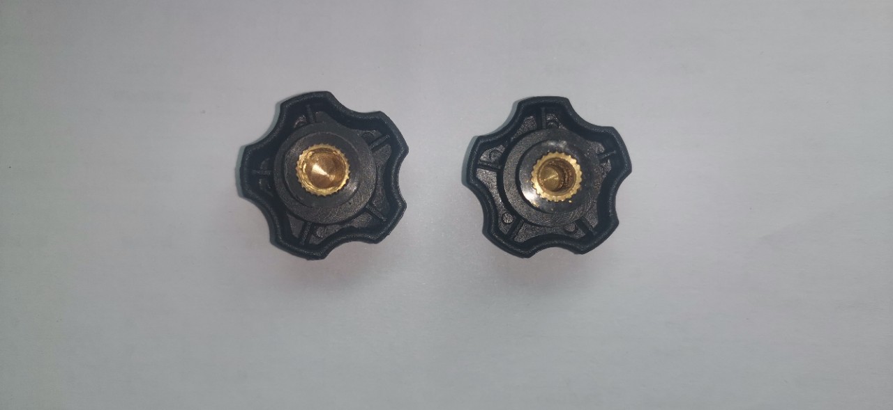 手拧螺丝尼龙螺帽手柄梅花旋钮螺母3456桐牙自产自销内丝螺帽盲孔