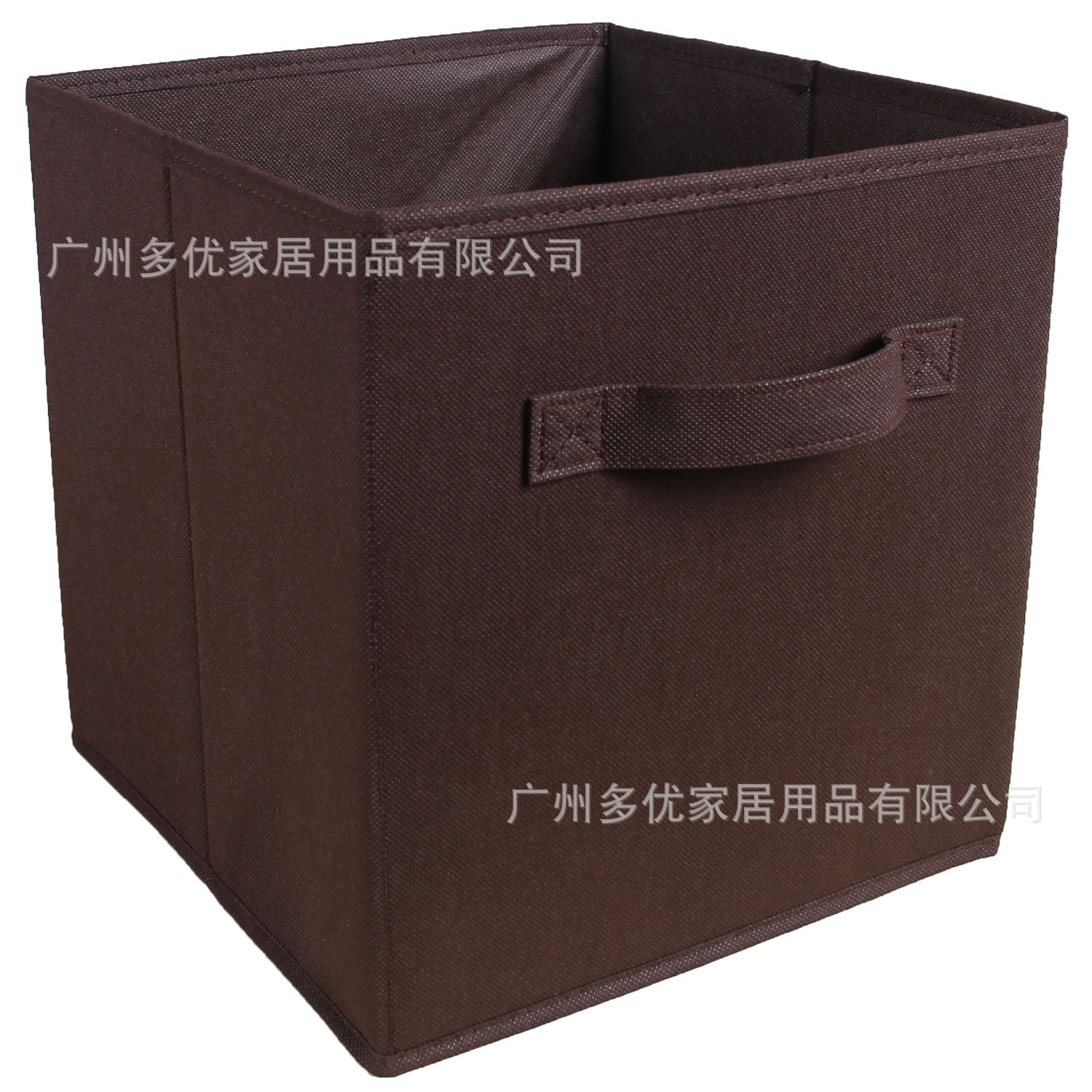 Non-Woven Fabric Storage Box Wholesale Portable Fabric Storage Box without Lid Household Clothes Toy Finishing Box Amazon