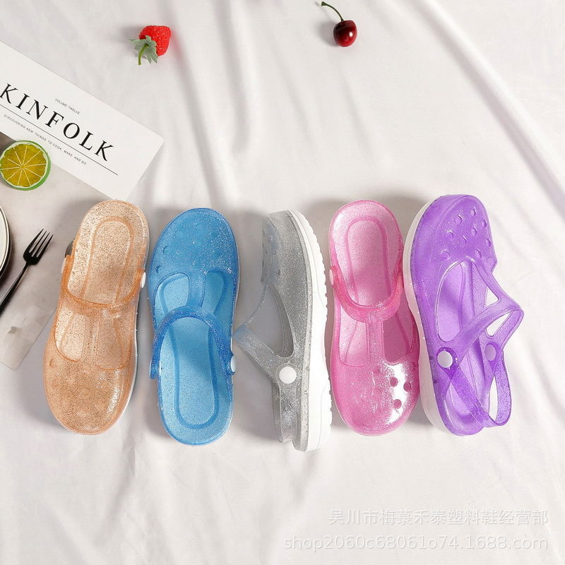 New Summer Hollow out Shoes Women's Sandals Gel Shoes Women's Sandals Nurse Shoes Eva Sandals