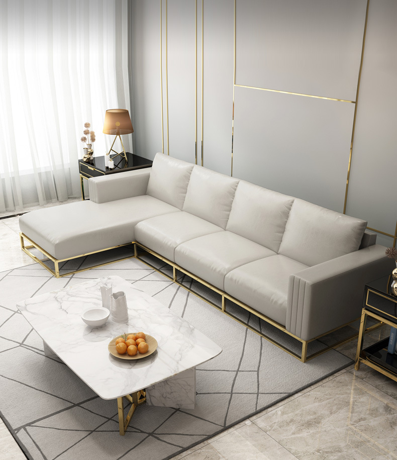 轻奢后现代简约沙发北欧客厅酒店样板房123沙发组合整装家具现货