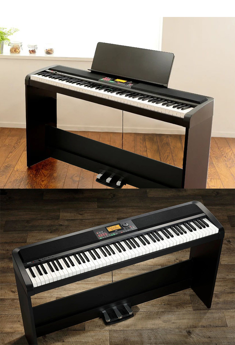 korg科音电钢琴xe20sp 专业88键逐渐配重锤自动伴奏立式数码钢琴