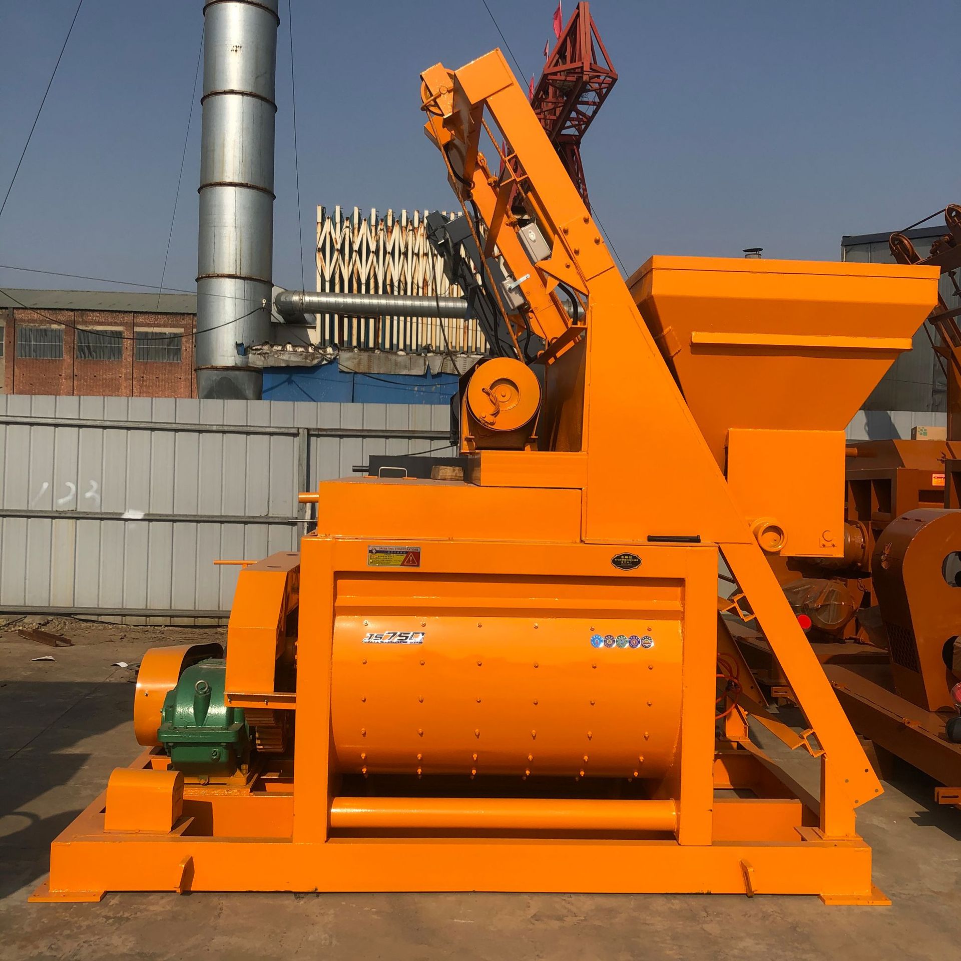 混凝土搅拌机 双卧轴 强制式混凝土搅拌机 js750搅拌机 厂家价格