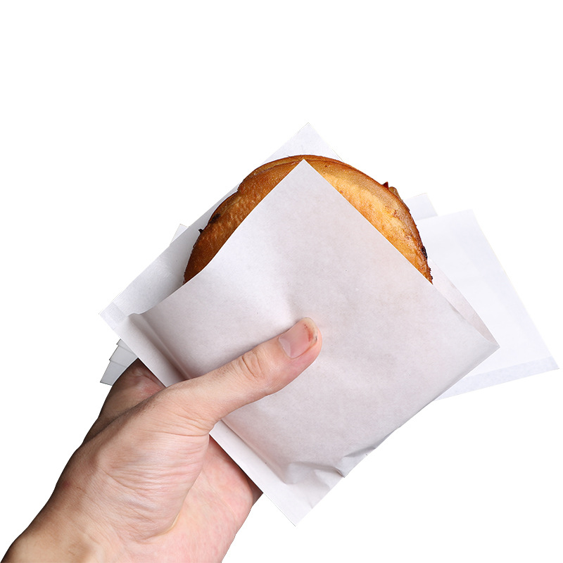 肉夹馍纸袋0个腊汁老潼关里脊食品包装袋子打包袋防油纸袋定制