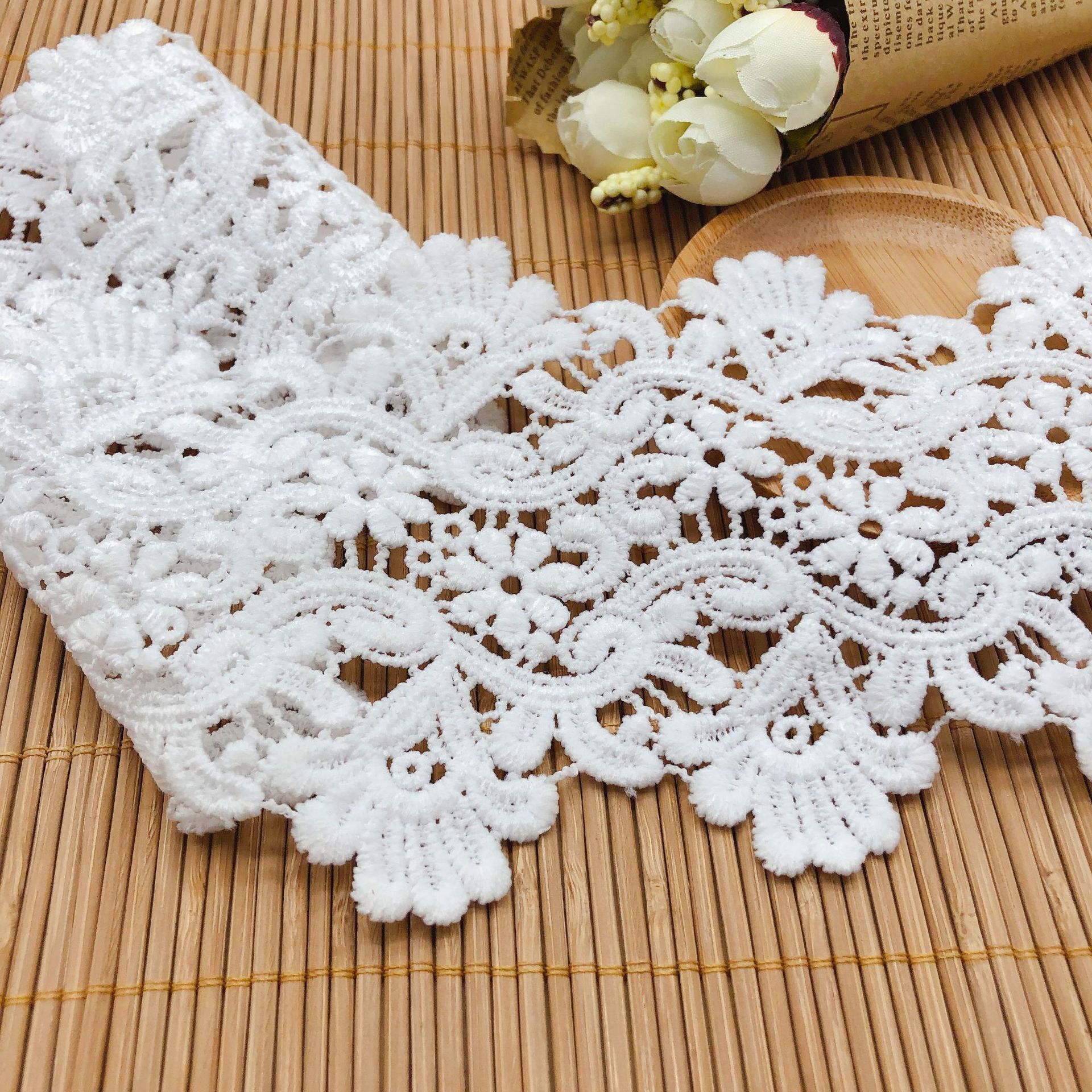 8cm服装辅料lace蕾丝条码厂家直销