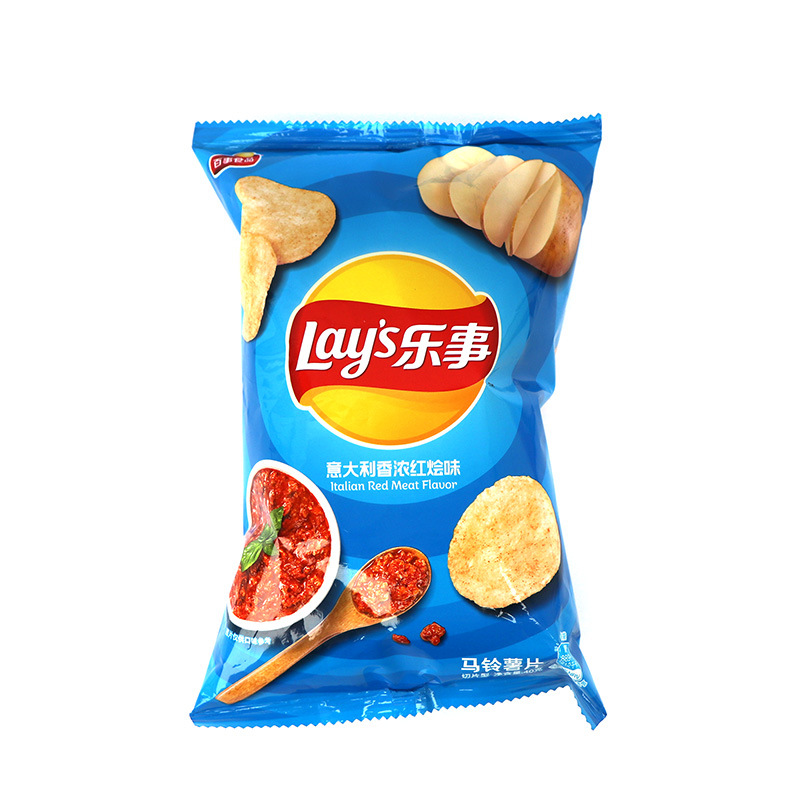 临期特卖 批发膨化食品乐事40g 多口味乐事薯片大波浪薯片