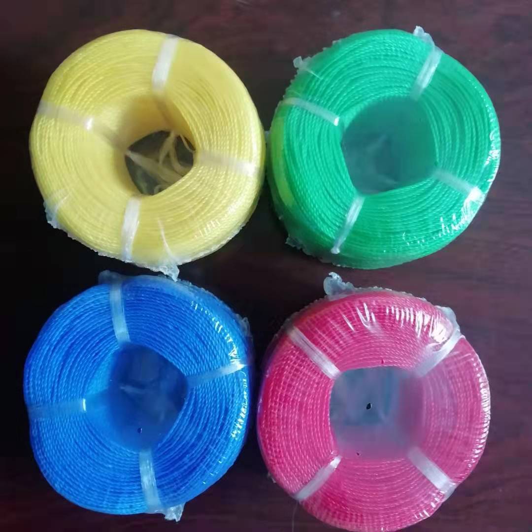 泰安厂家批发高强彩色塑料绳1mm-80mm 专业塑料绳厂,价格低耐磨
