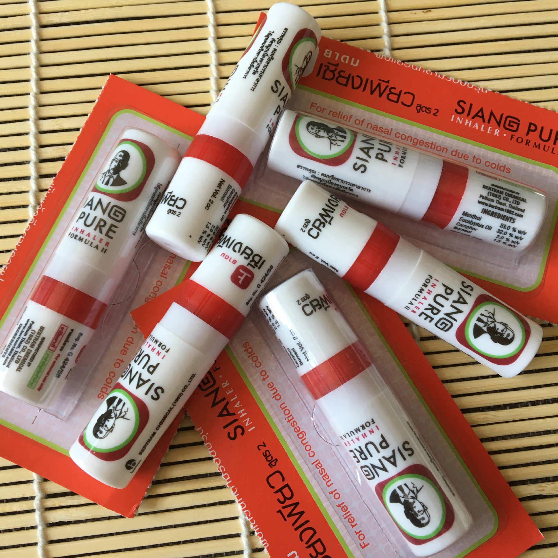 泰国上标薄荷鼻通 原厂直销花香八仙筒 关注列表科学专著干货