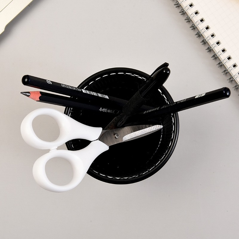 Factory Direct Supply Office Large Size Small Size Paper Cut Manual Scissor Stainless Steel Scissors Student Stationery Household Small Scissors