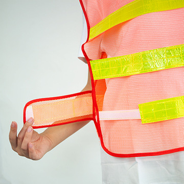 06网格布反光马甲 高亮环卫反光衣环卫 安全交通服-阿里巴巴
