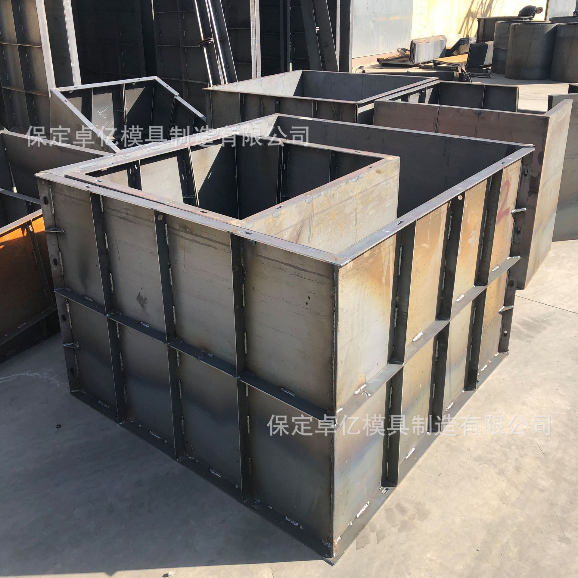 方形排水井模具 方形热力井消防井通讯井弱电井阀门井钢模具模板