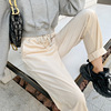 [Chenille Diddy Autumn and winter Paige Easy Gold bars radish Haren Show thin new pattern Casual pants [Chenille Diddy Autumn and winter Paige Easy Gold bars radish Haren Show thin new pattern Casual pants