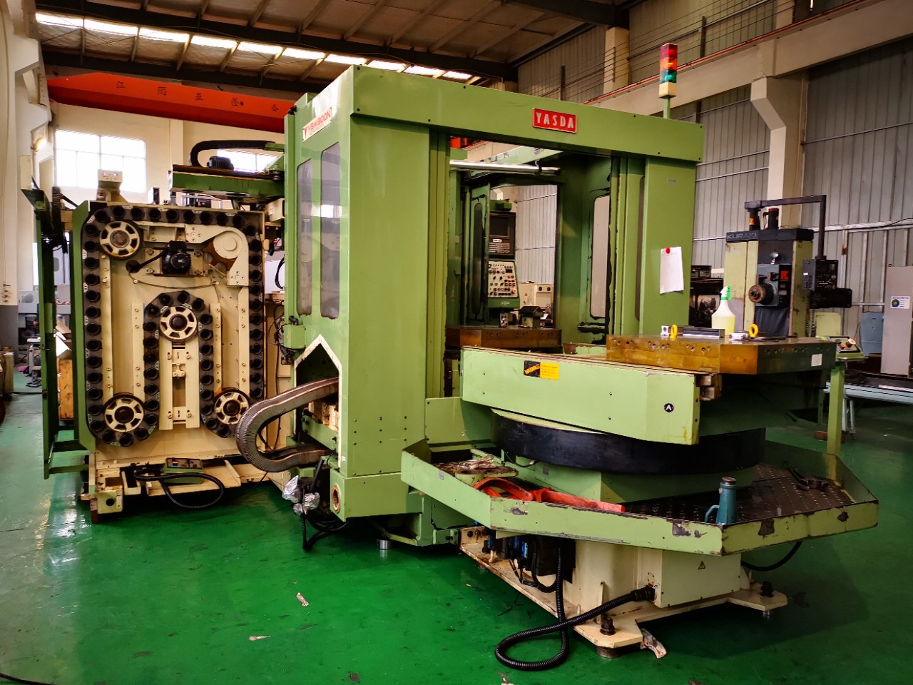 出售日本机王安田800卧式加工中心ybm-800n-80apc