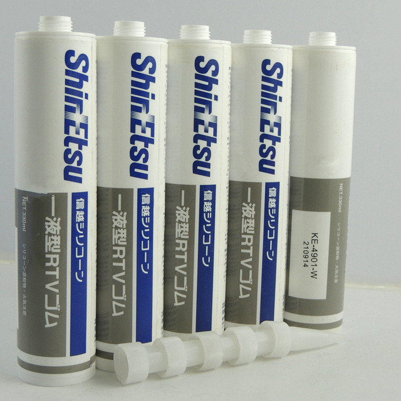 正品 信越 ke-4901-w 导热硅胶 密封胶 信越4901ul硅胶导热率0.75
