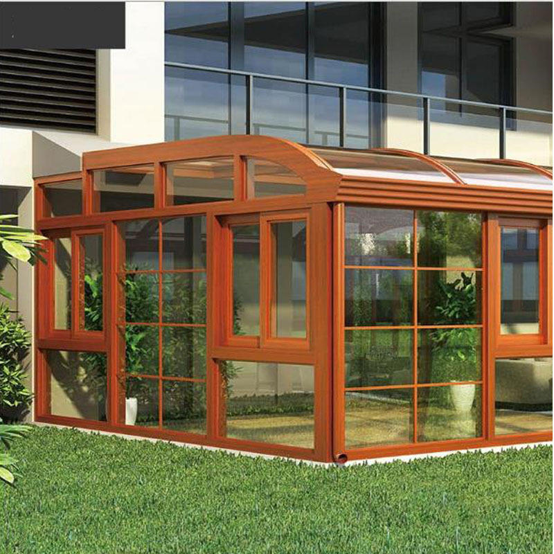 欧式阳光房铝合金玻璃遮阳雨棚阳光房别墅楼顶天台阳光房隔音隔热