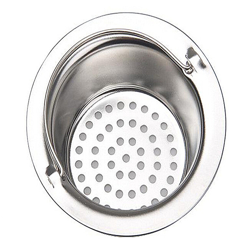 不锈钢厨房水槽洗碗池过滤网下水道过滤器手提式漏网洗菜盆网地漏