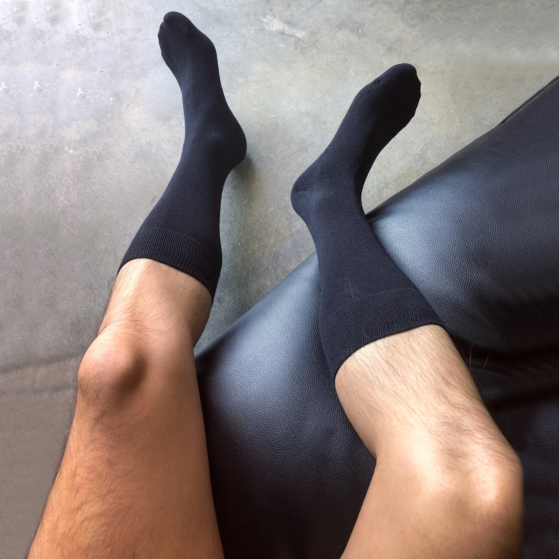 3双装绅士袜商务男袜高端正装皮鞋袜子黑色日本中长筒性感西装袜