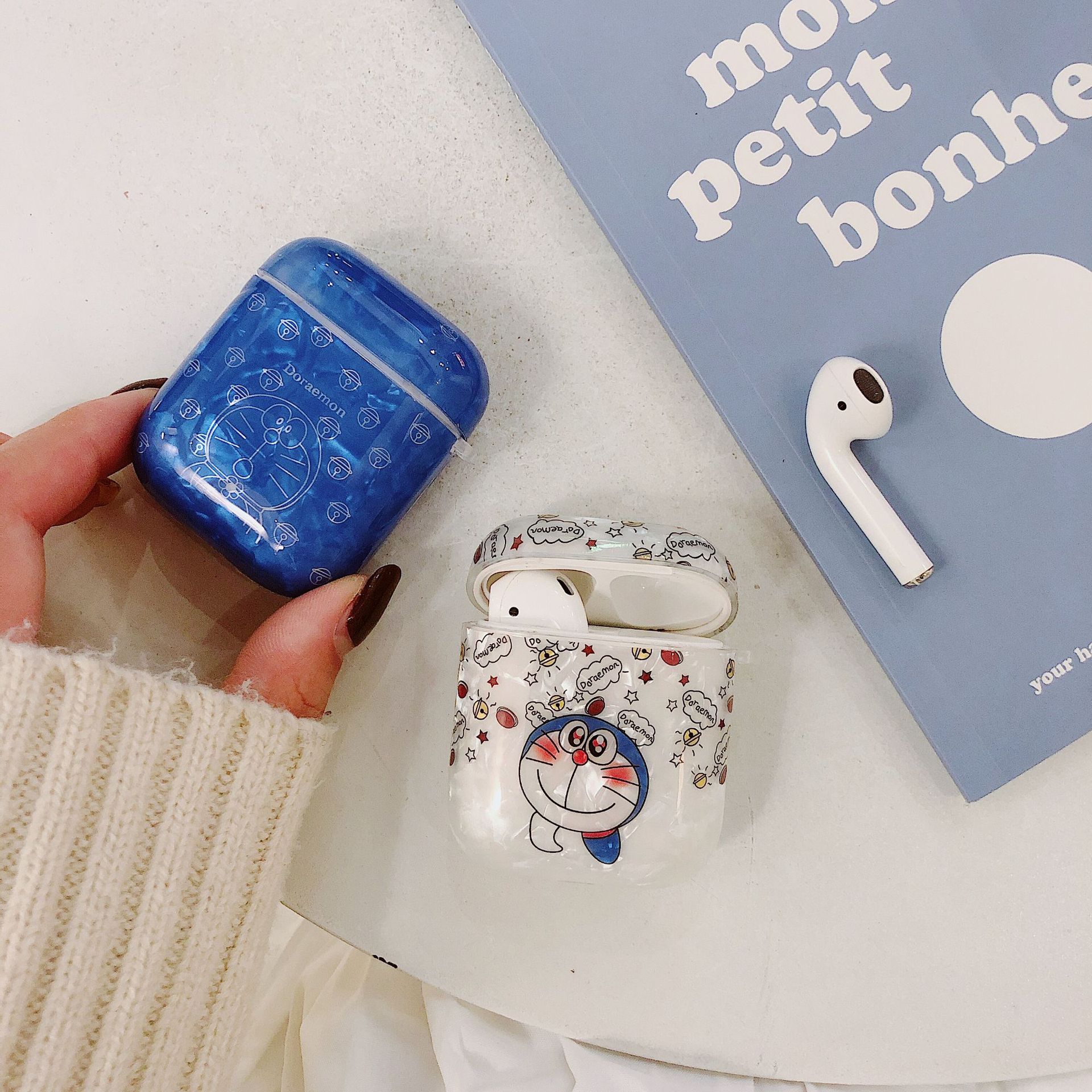 imd贝壳纹airpods pro耳机套厂家批发适用苹果二代耳机保护套定制