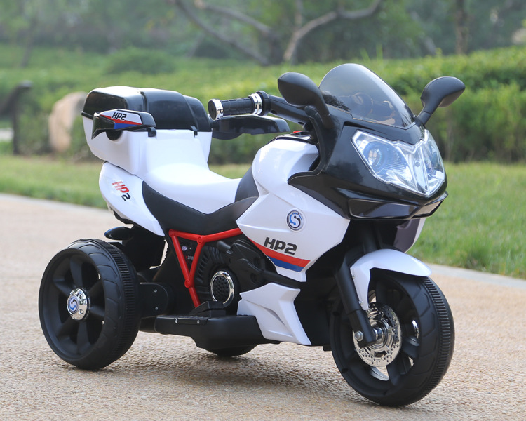 儿童电动摩托车三轮车1-3-6岁小孩玩具车可坐人宝宝充电遥控童车