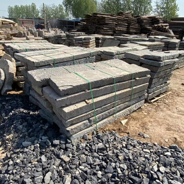 广场铺路用青石板 公园仿古青板 多种规格批发