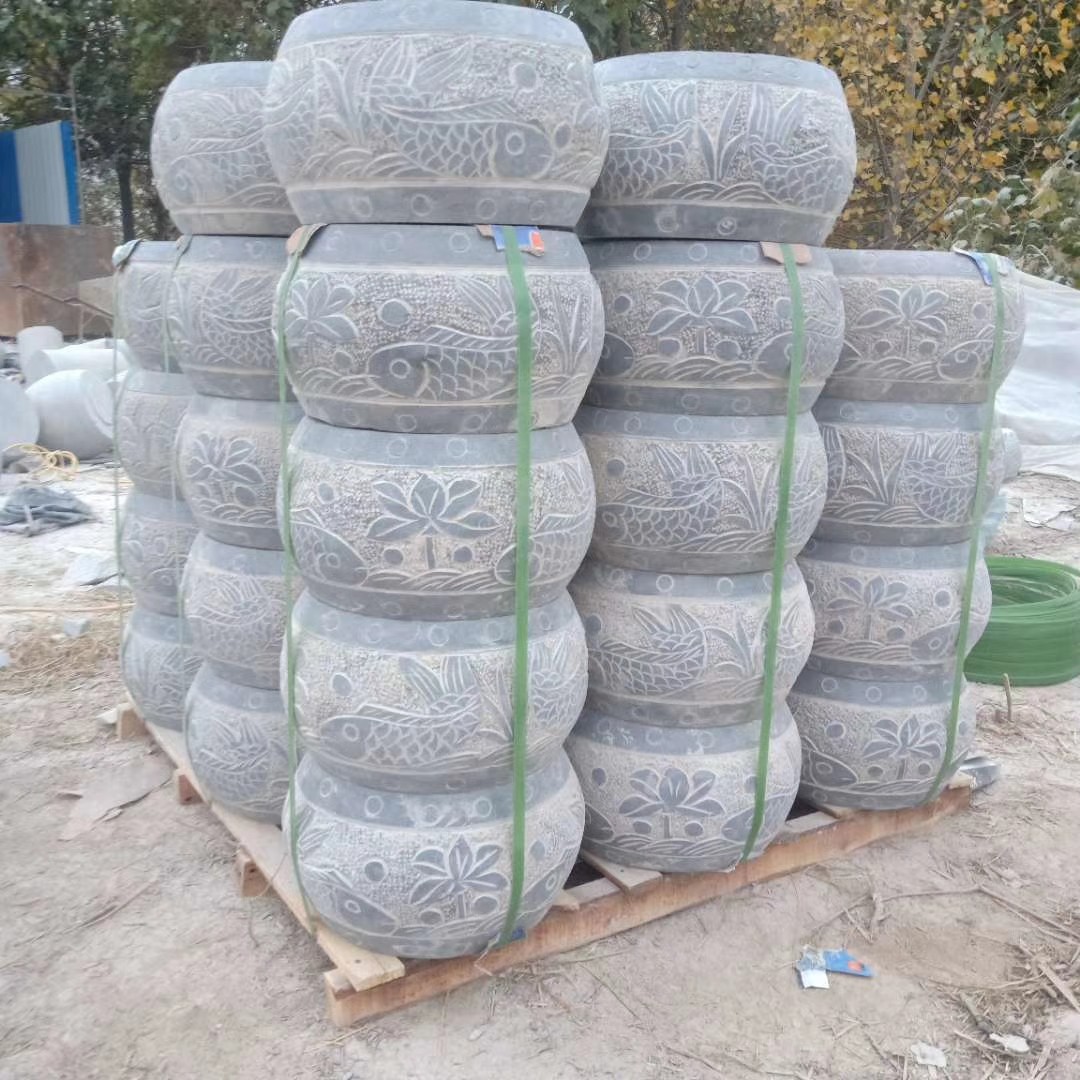 柱顶石柱墩青石柱墩青石柱顶石木柱底座柱脚石柱基石石鼓