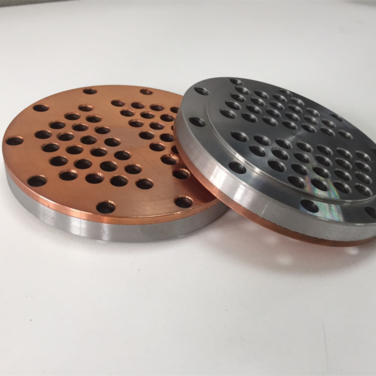 【方恒新材】白铜|铜-钢复合管板 船舶换热器用二层|三层复合板