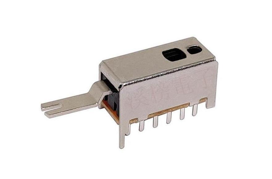 推动直键开关复位型4p2t推动按键开关复位按推复位开关卧式