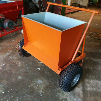 四轮草坪充沙机单人手推式充沙铺沙机