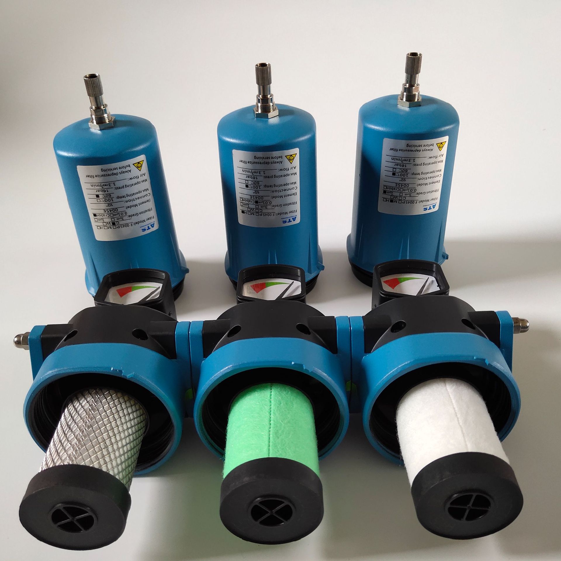 ats压缩空气精密过滤器f0020pmhc除油除水除尘激光机专用过滤器