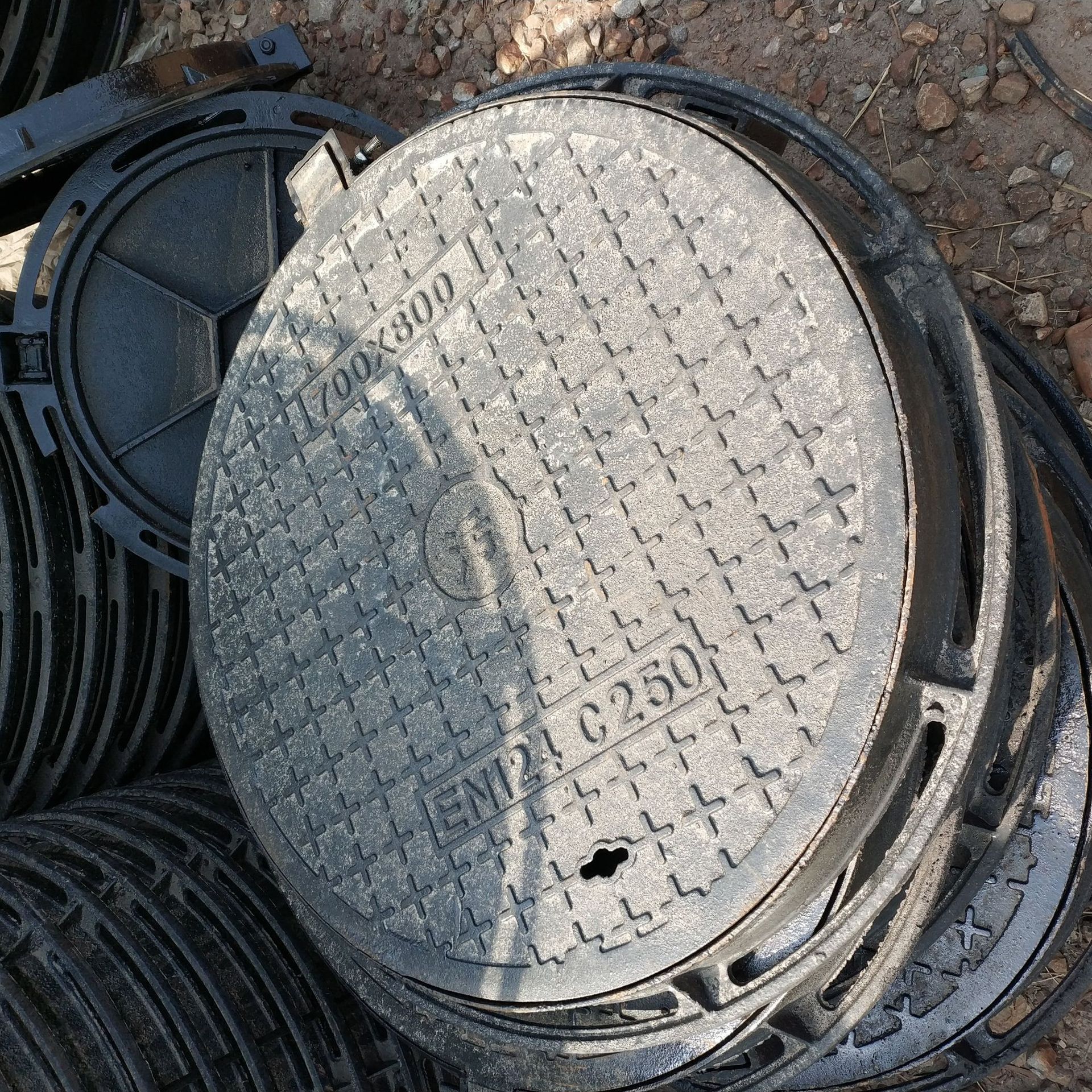 【天津海天旺井盖】600重型球墨铸铁井盖 消防通信井盖 天津井盖