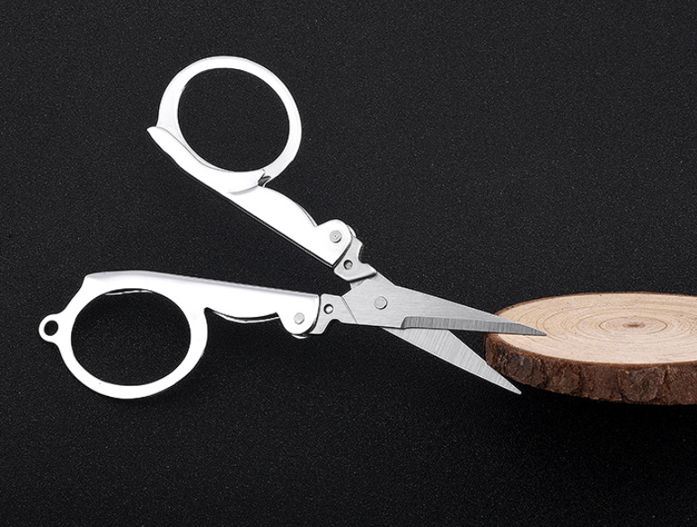 7165卡卡kkyjia吸塑卡装中号折剪刀10cm百元店小包装货源