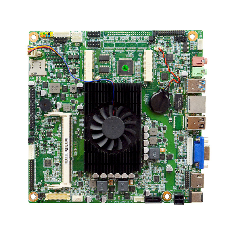 玖华深圳厂家直销六代处理器i5 6360u集成酷睿工控迷你微型小主板